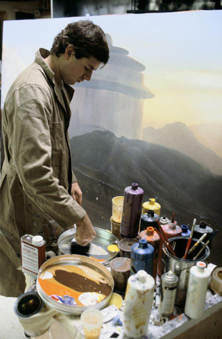 Illustration for article titled AsĂ se hicieron los matte paintings de la primera trilogĂa de Star Wars